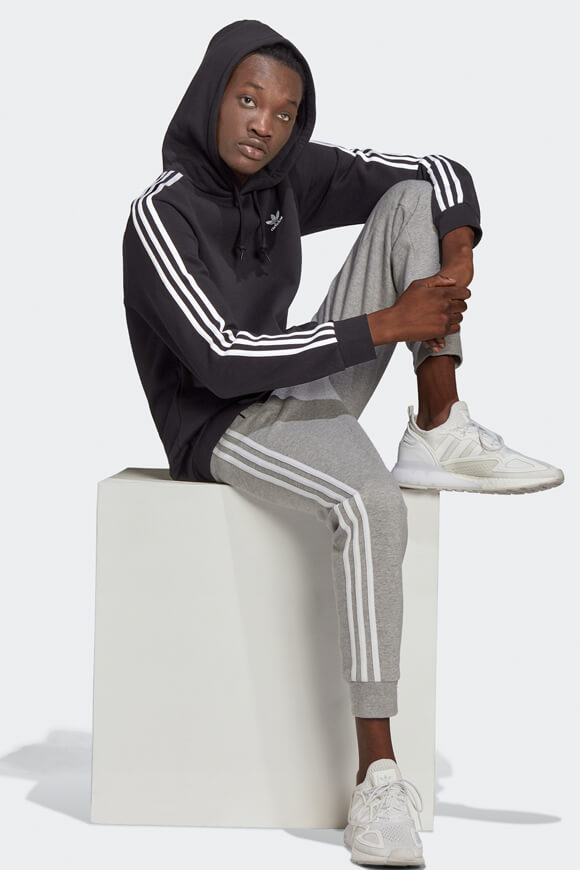 Kapuzensweatshirt - Schwarz