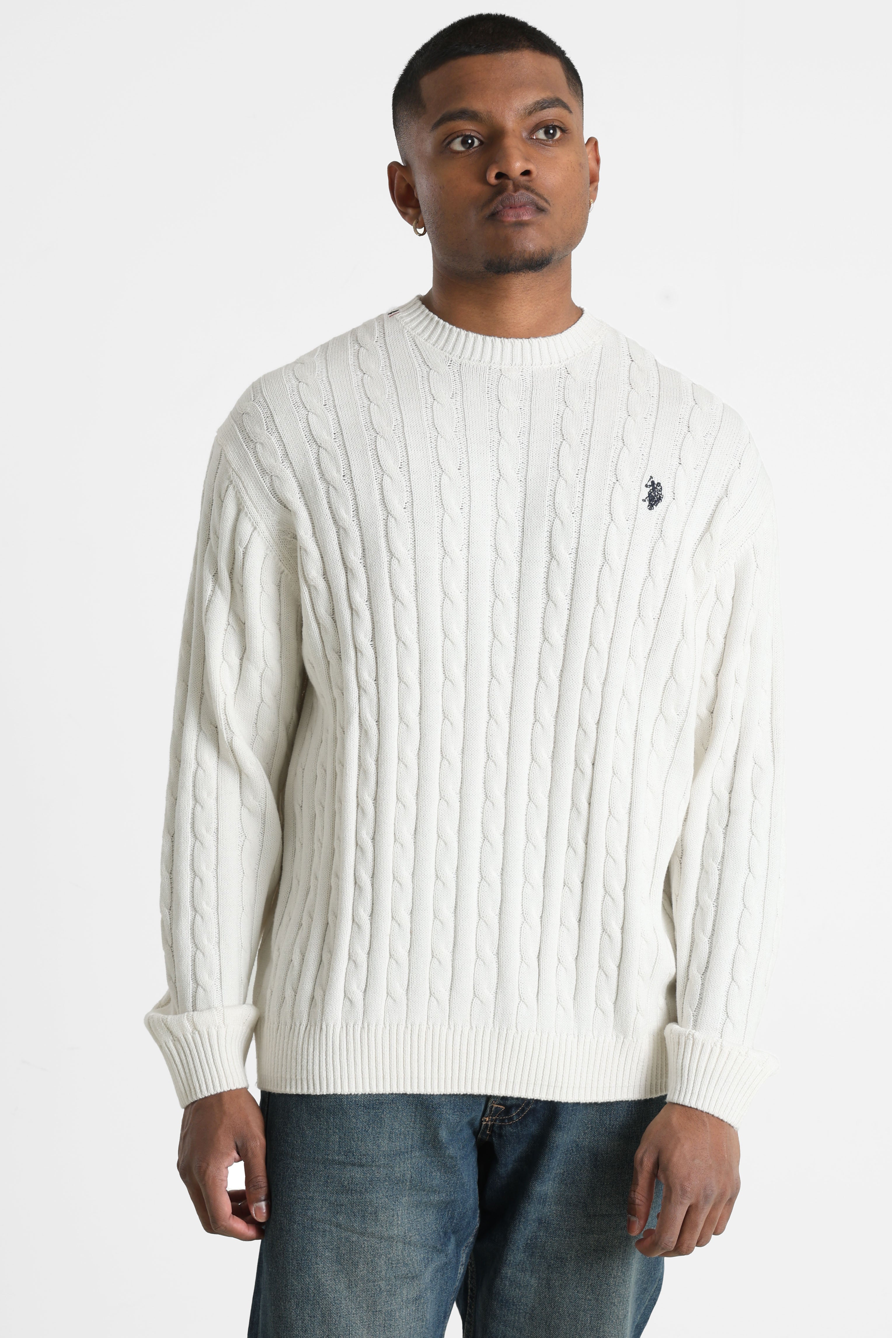 Bert pull en tricot - Offwhite