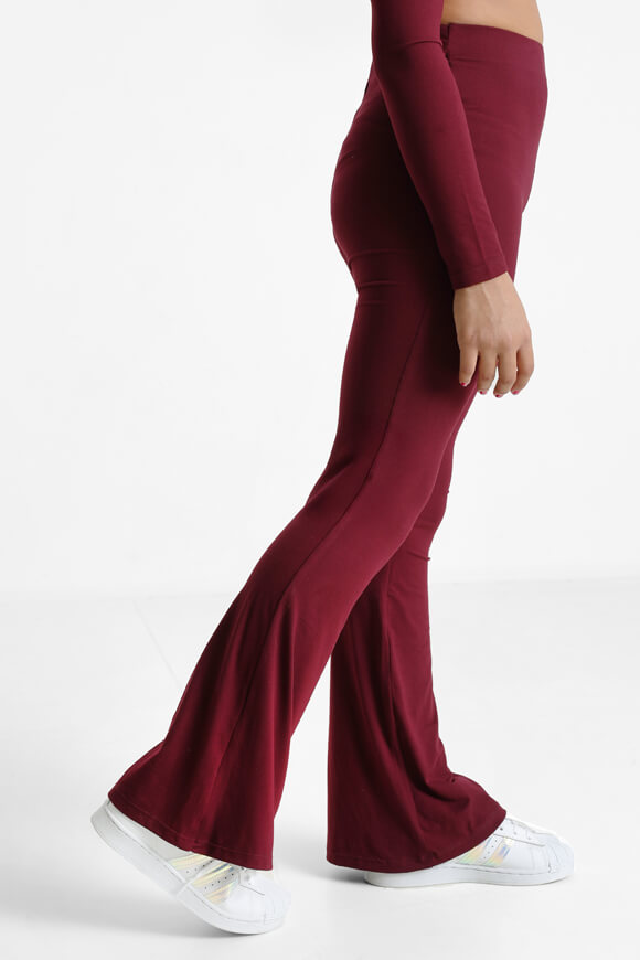 Leggings flare - Bordeaux