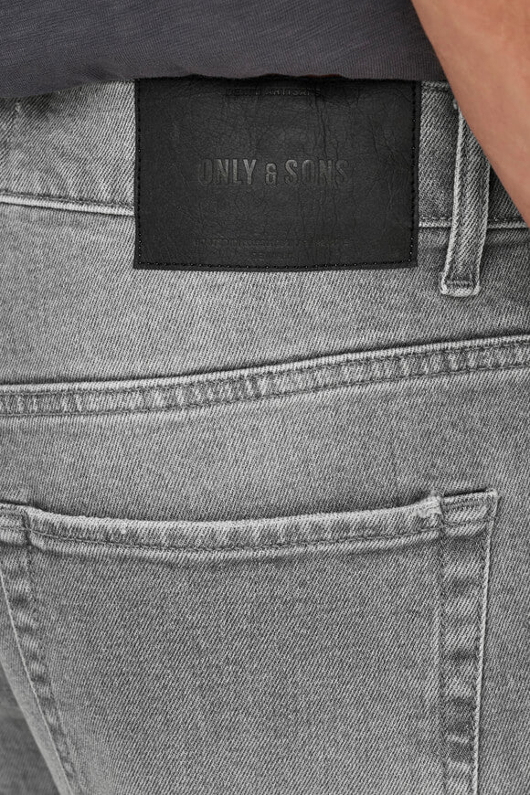 Jeans Edge, vestibilità dritta, lunghezza 32 - Medium Grey Denim