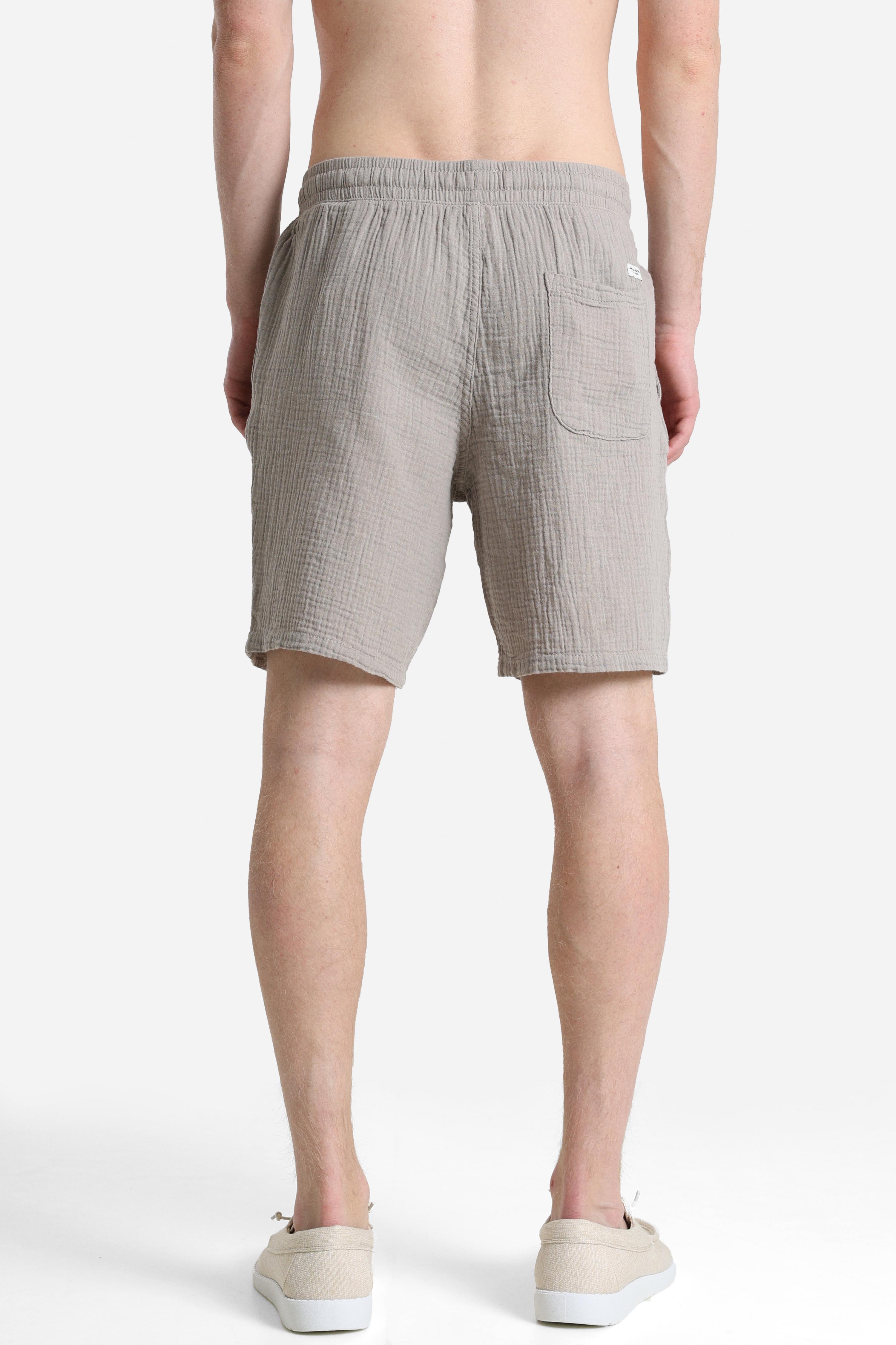 JPSTJAIDEN Musselin-Shorts - Vintage Khaki