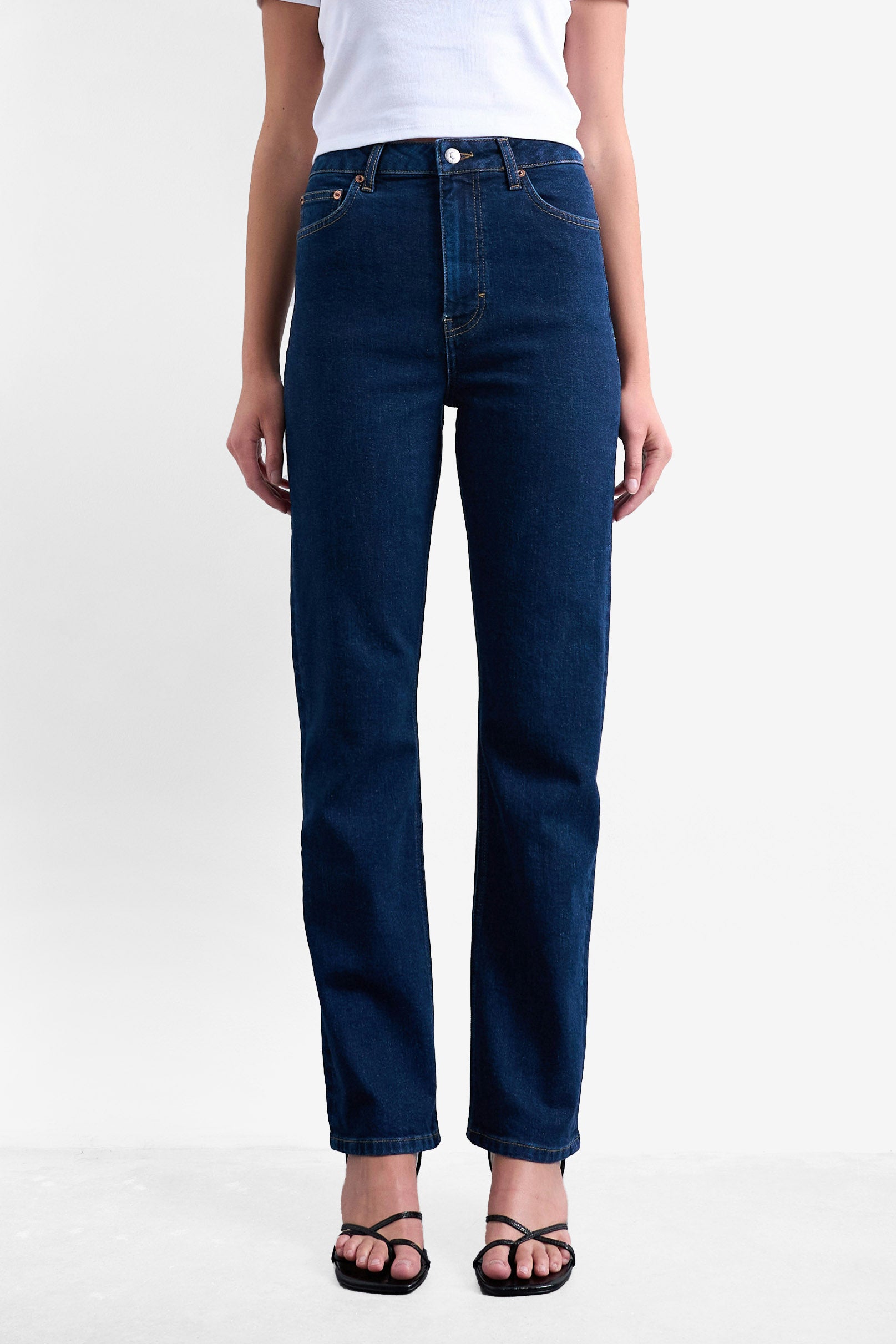 TSDREE jean slim fit L32 - Dark Blue Denim