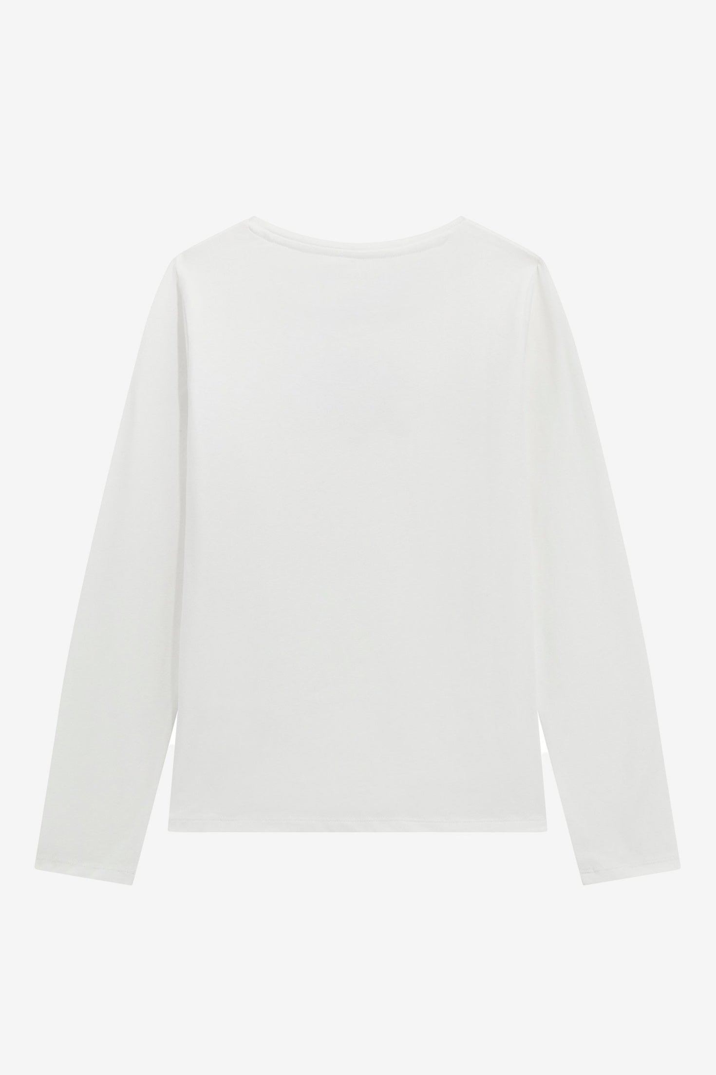 Langarmshirt - Pure White