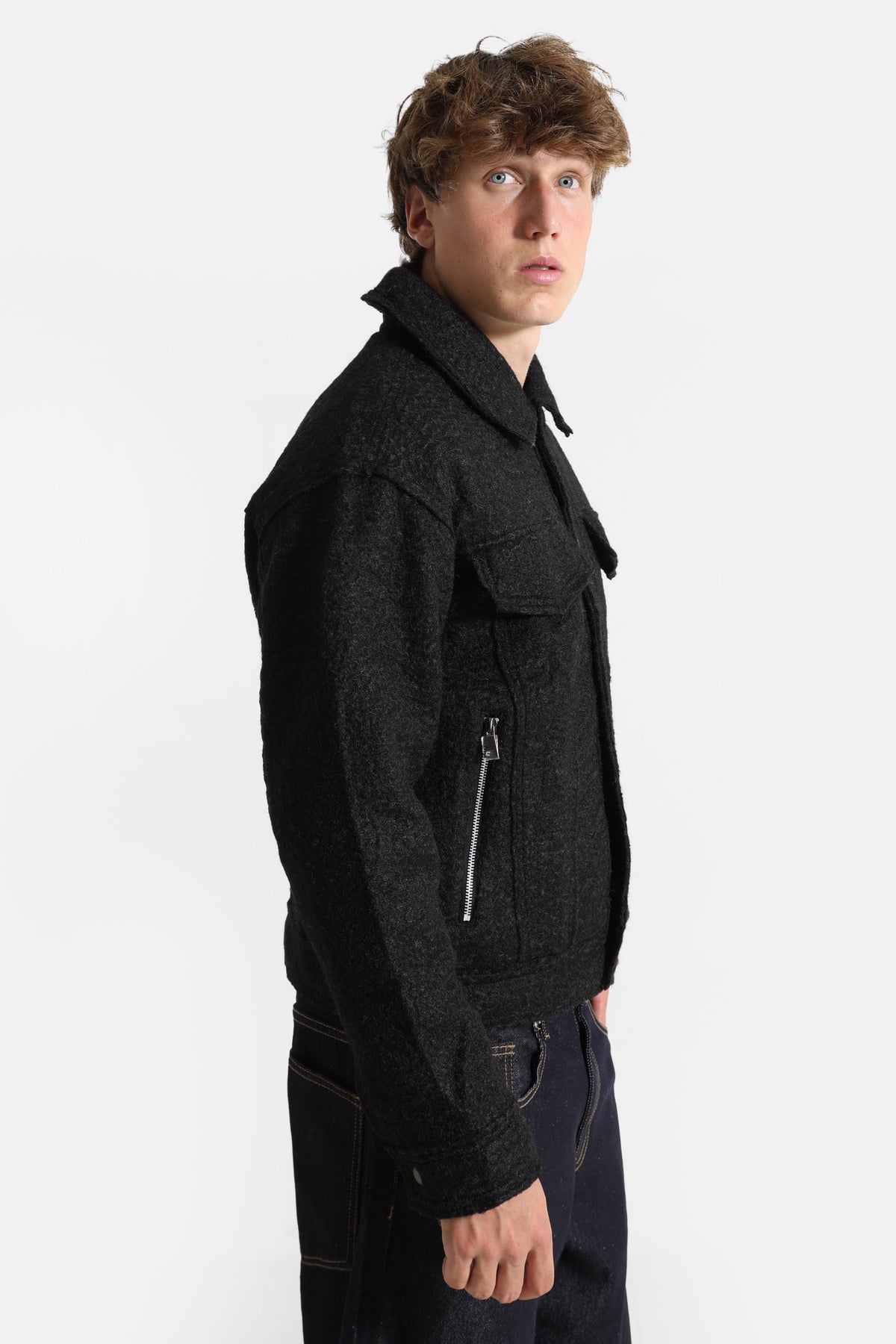 Leichte Jacke - Black