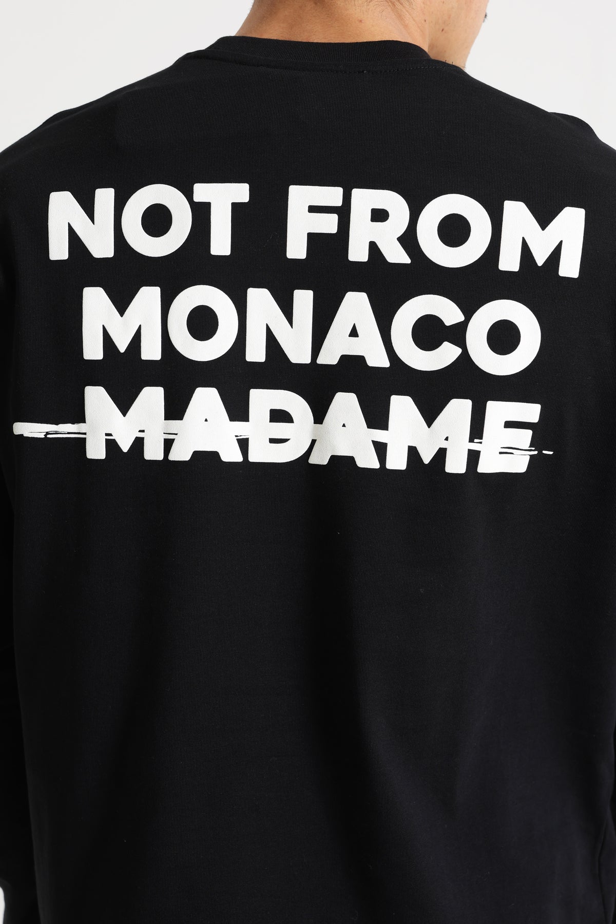 Langarmshirt - Black + White