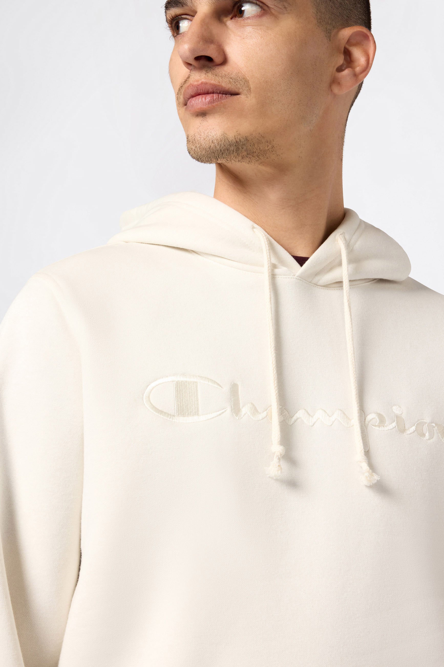 Hooded sweatshirt - Cream