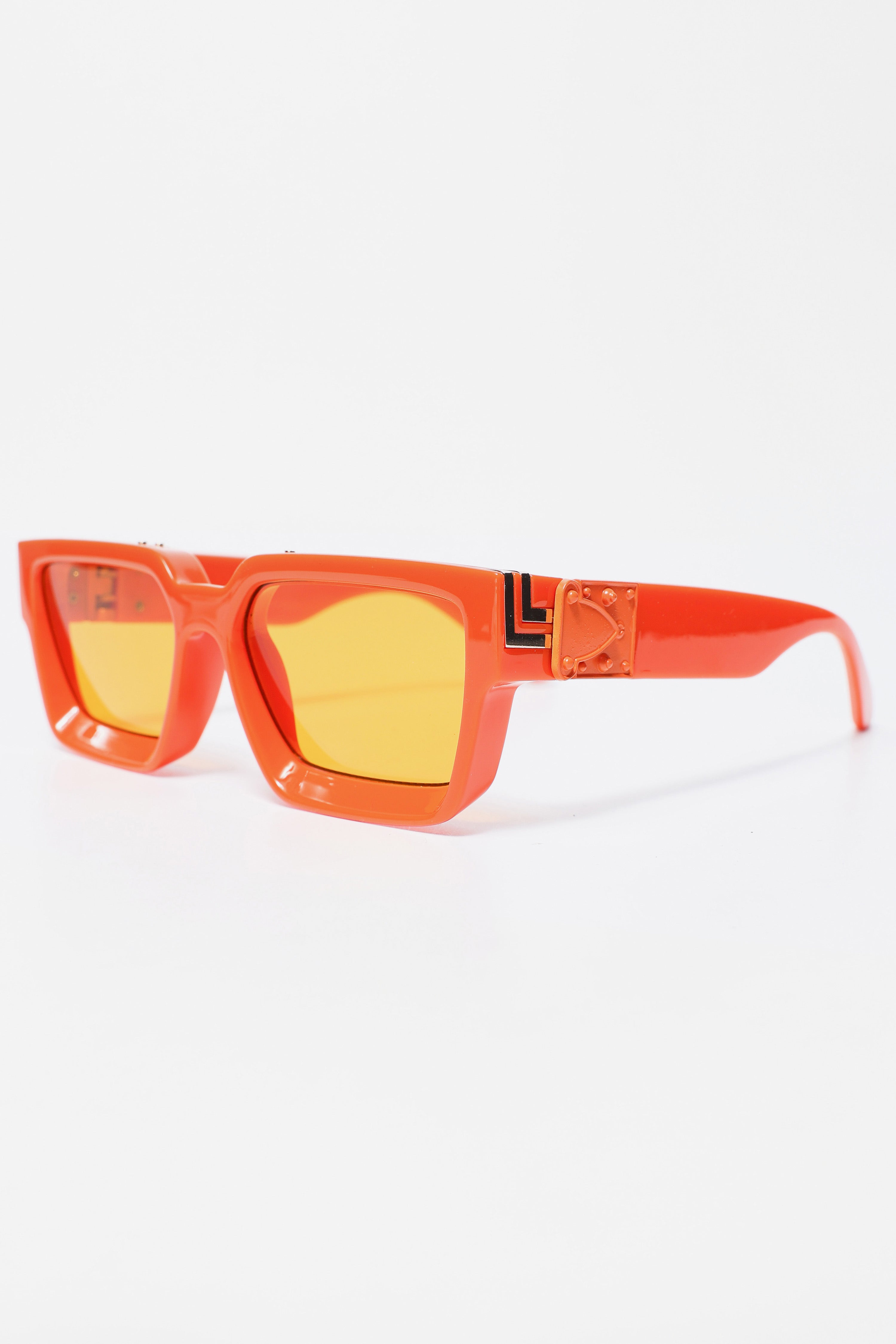 Sonnenbrille - Orange + Gold