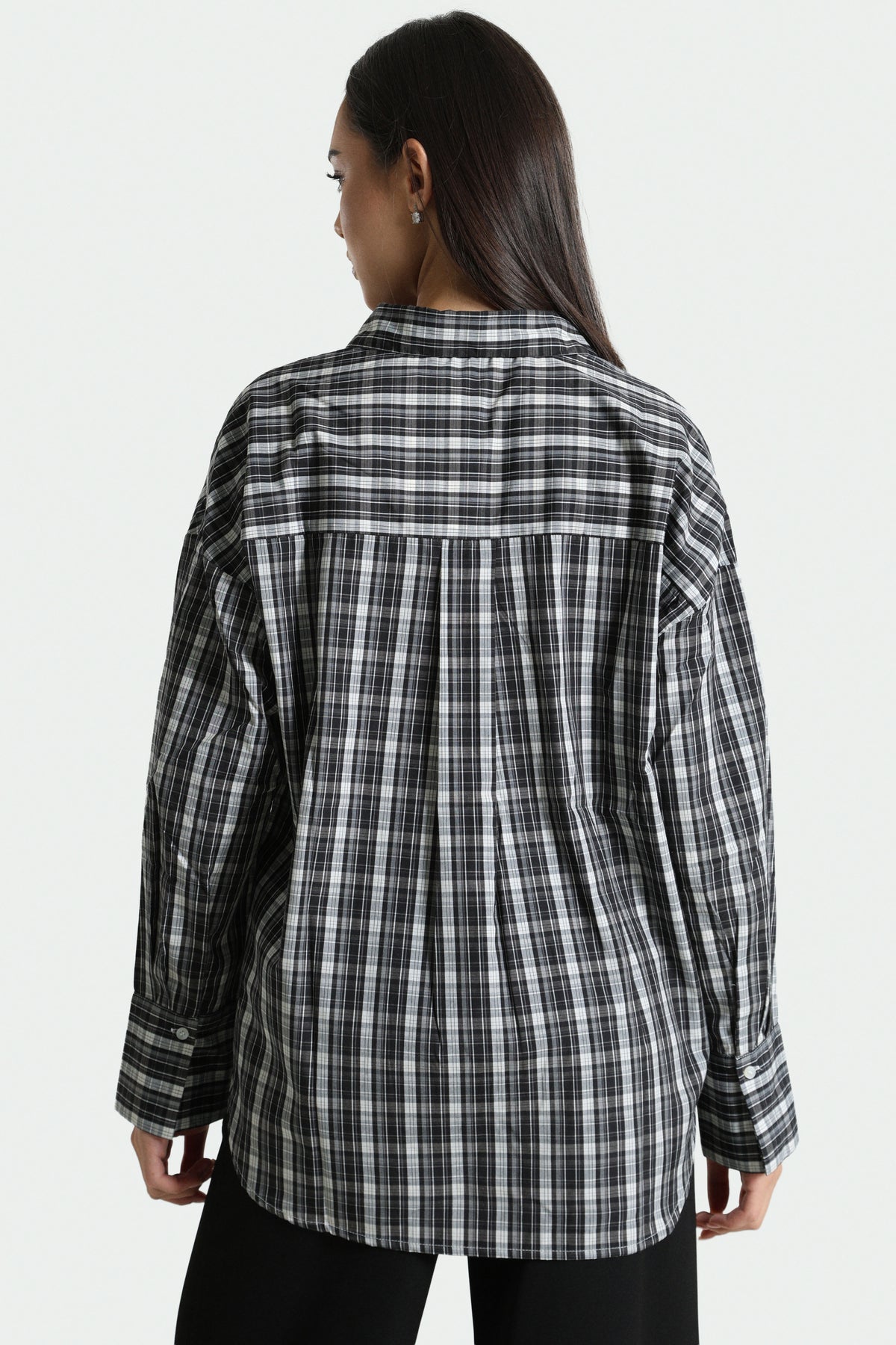 ONLREGON camicia lunga - Black
