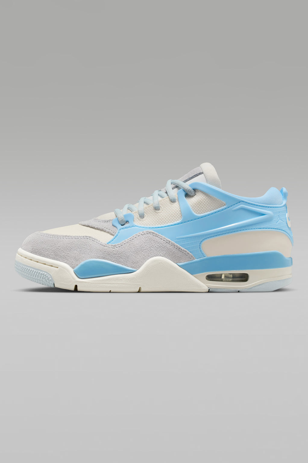 Air Jordan 4 RM Sneaker - Psychic Blue + Pale Ivory + Aura