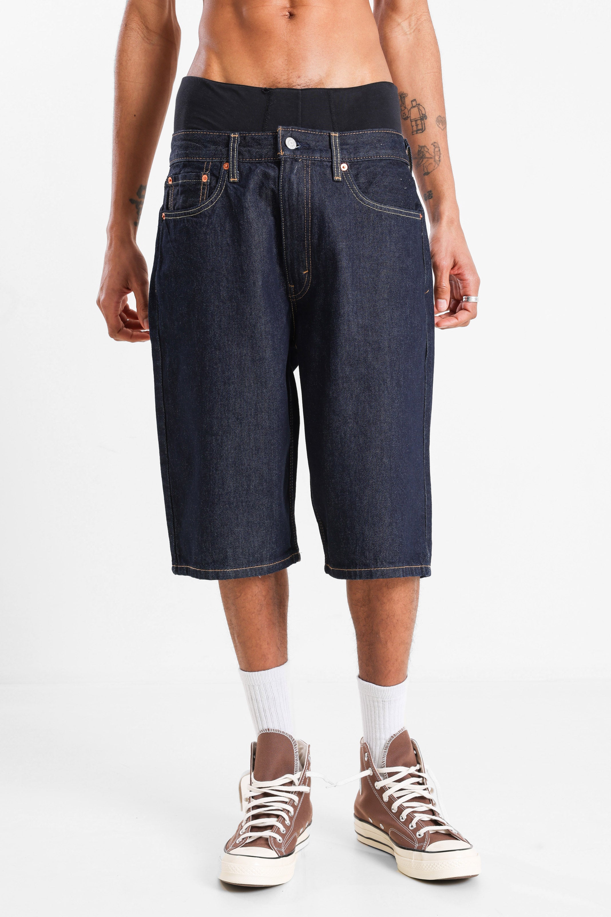 Jeans Bermudashorts - Rinse Ruler