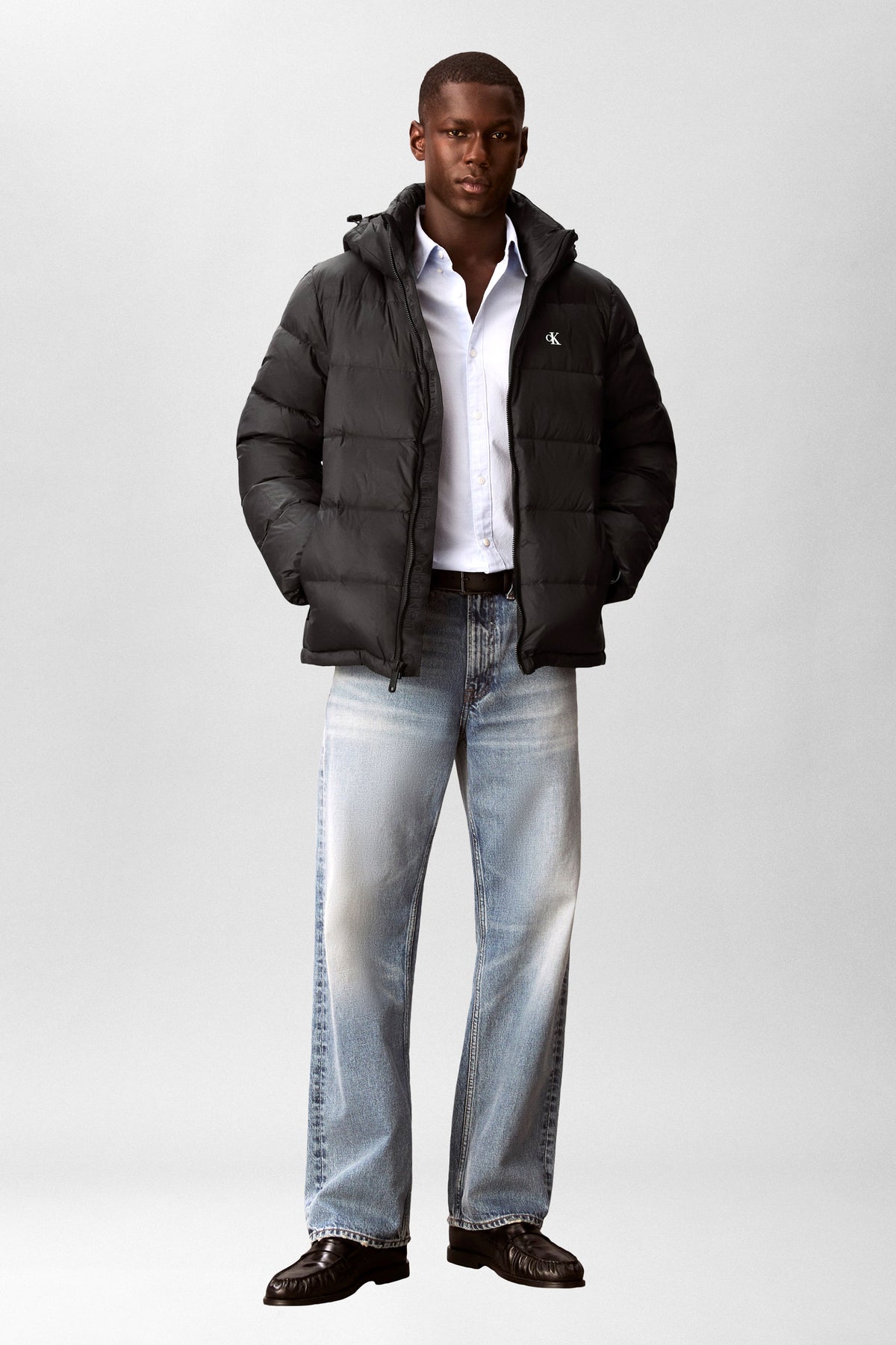 Puffer Daunenjacke - Black