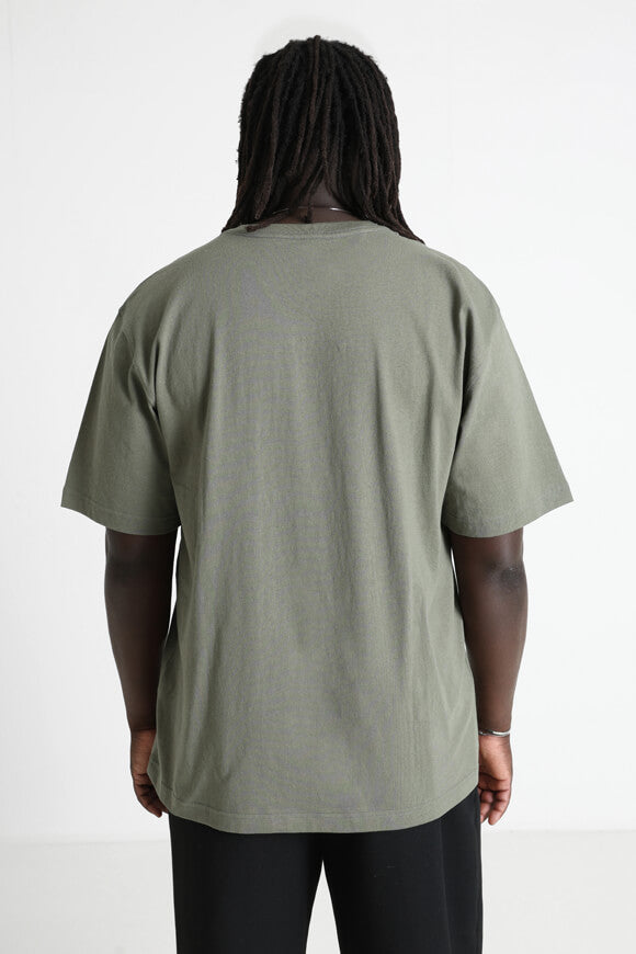 Pocket Oversize T-Shirt - Dusty Olive