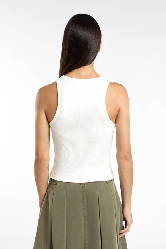 Débardeur côtelé - Egret