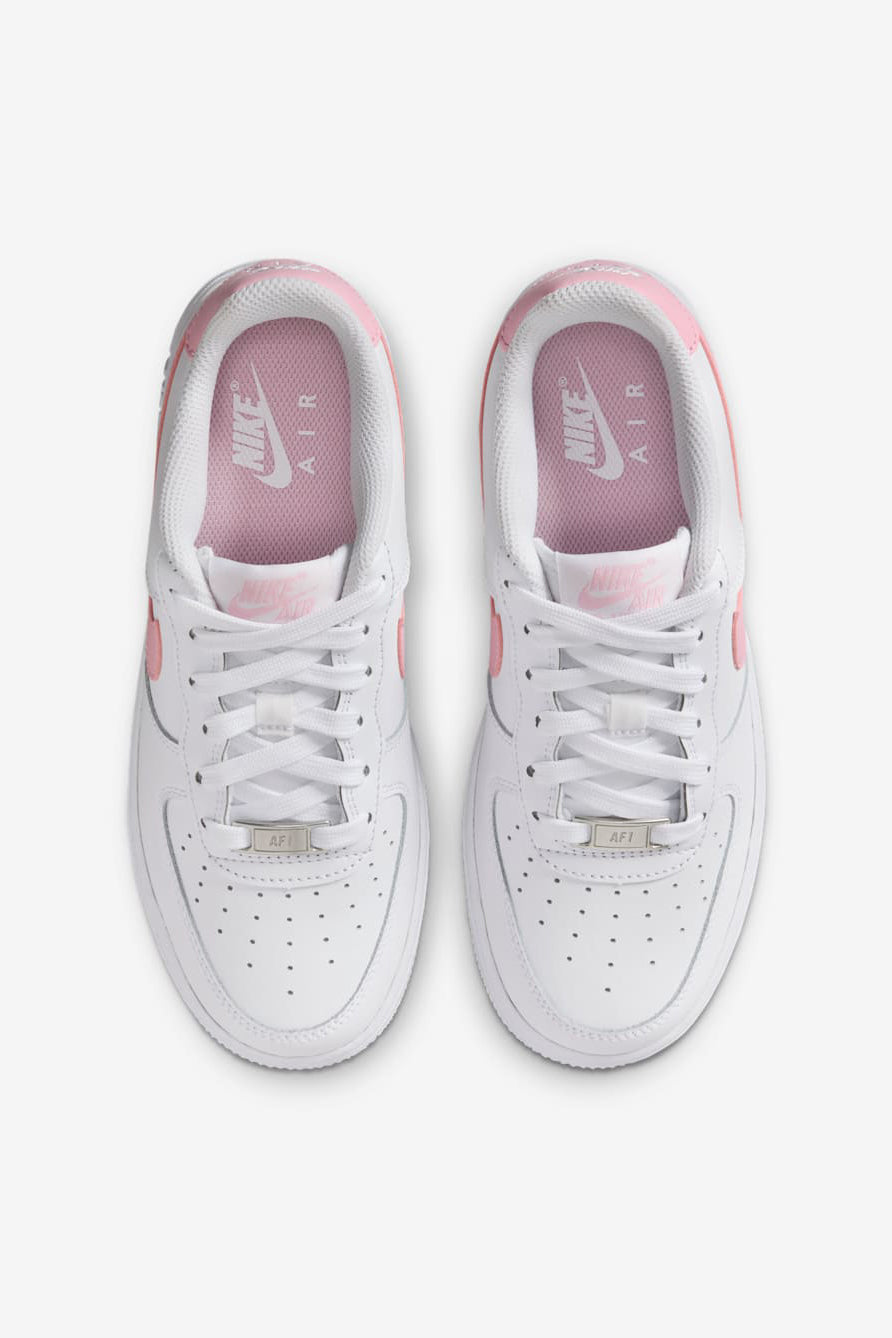 Air Force 1 sneakers - White + Med Soft Pink