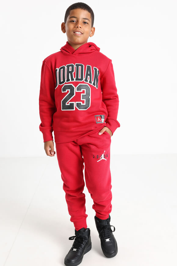 Felpa con cappuccio - Rosso palestra