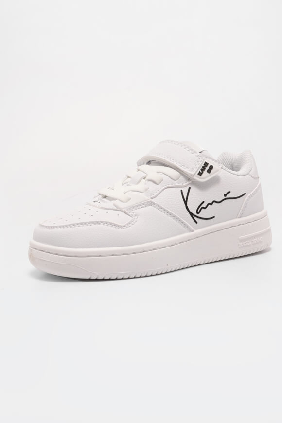 89 Logo Kids Sneaker - White + Black