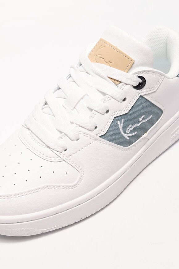 89 Sneaker - White + Blue