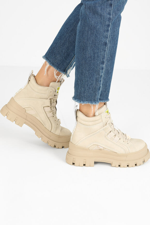 Stivaletto invernale con plateau Aspha NC - beige