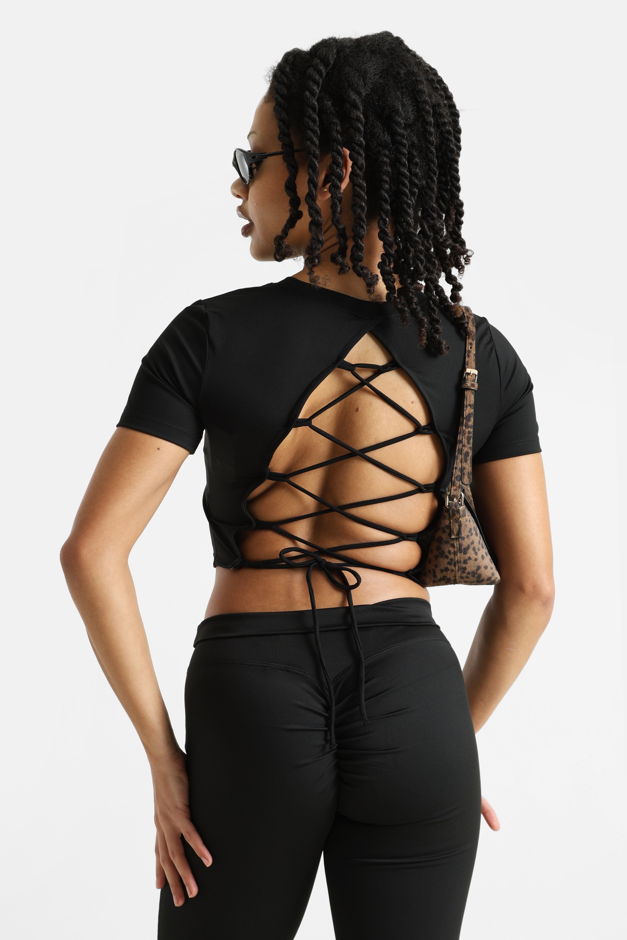 Crop T-Shirt - Black