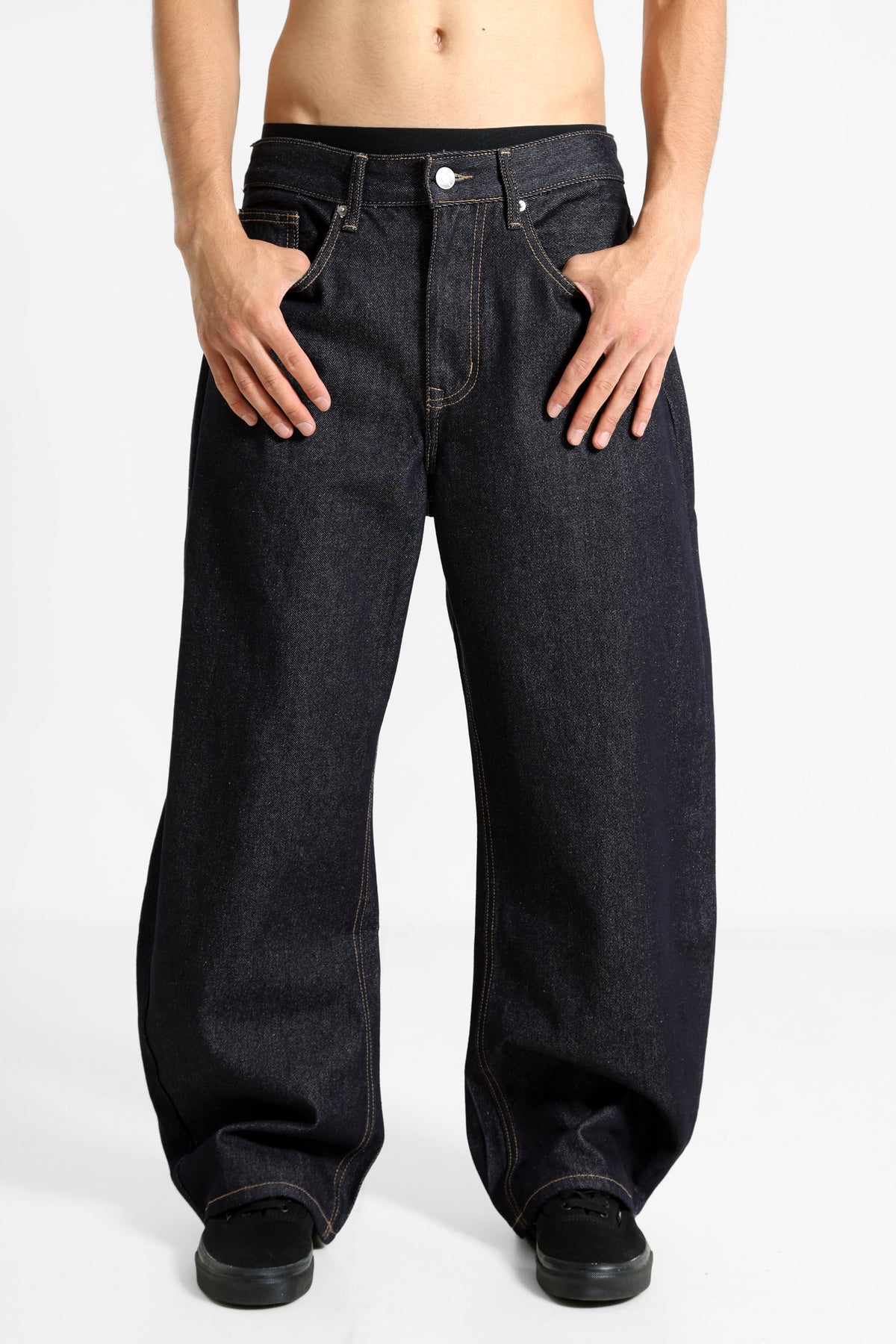 Jean balloon fit - Rinsed Blue