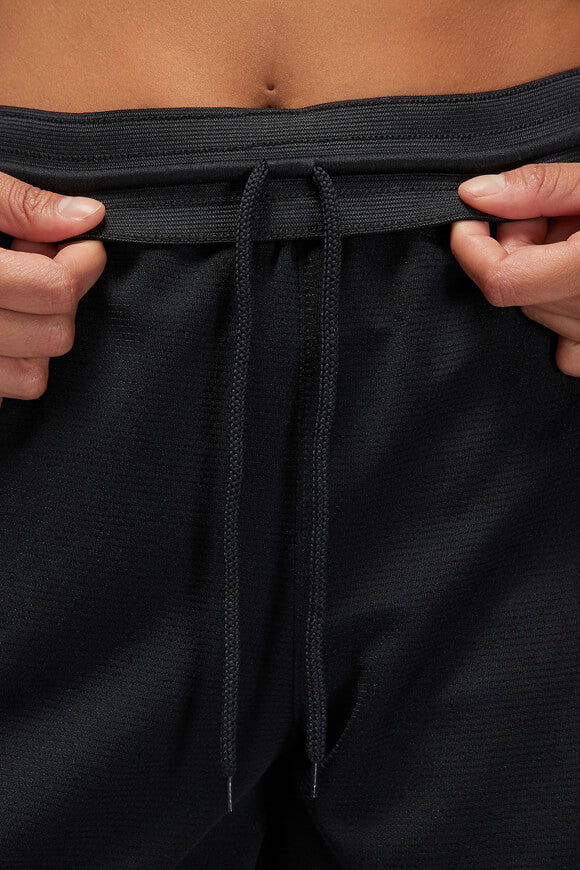 Diamond Mesh Shorts - Black + White