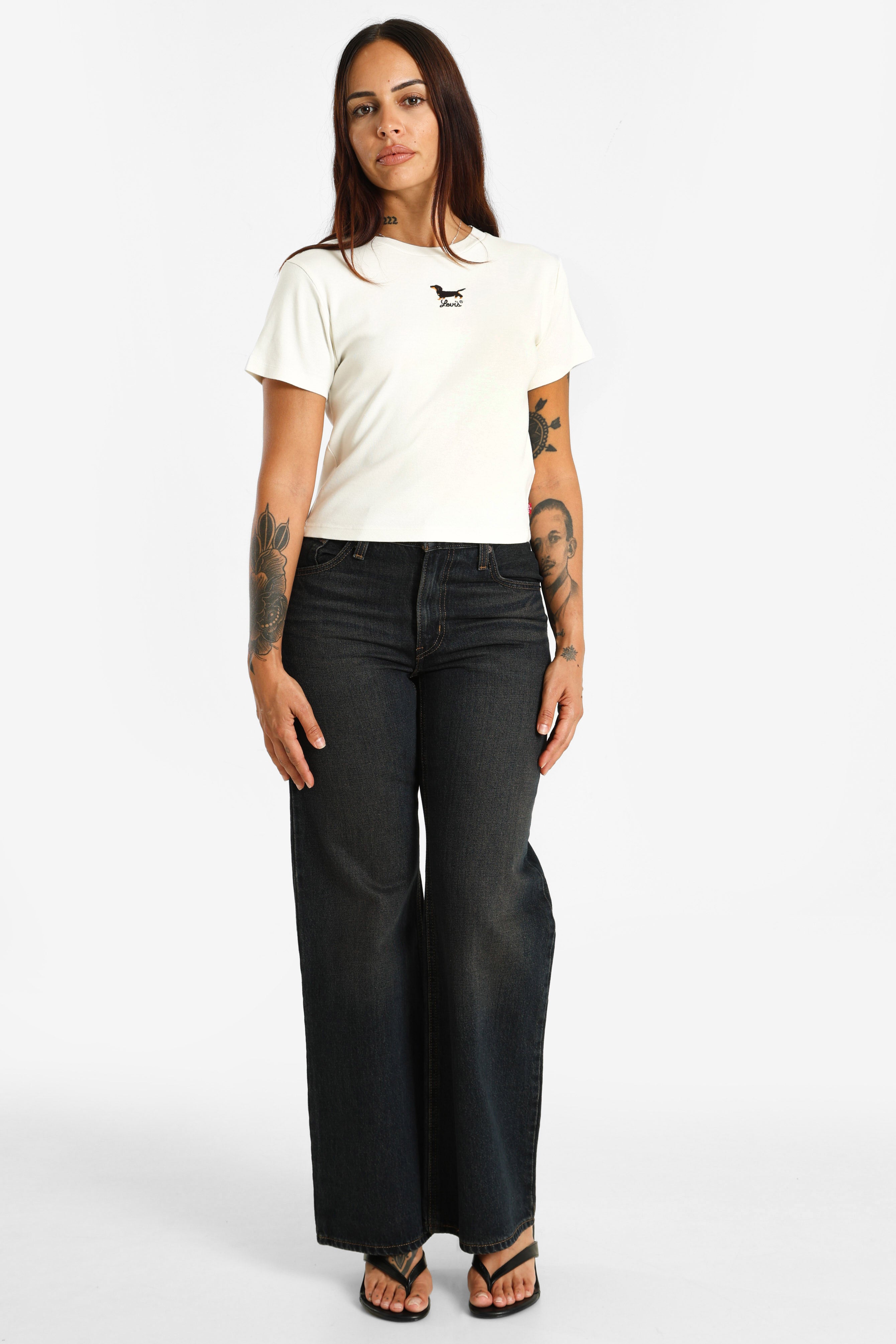T-Shirt court - Egret