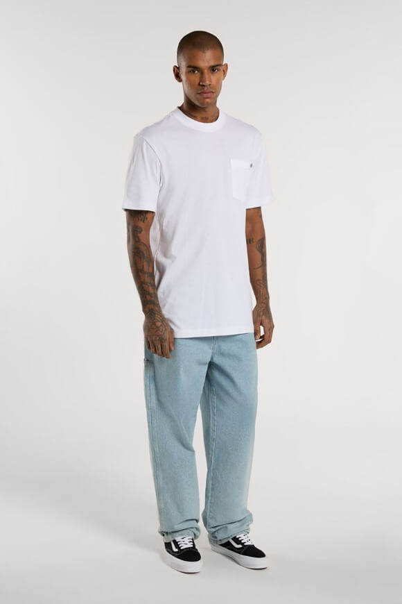 Madison Baggy Fit Jeans - Light Blue Denim