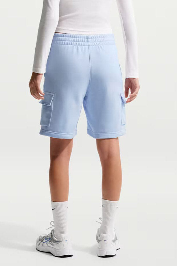 Sweat cargo shorts - Hydrogen Blue