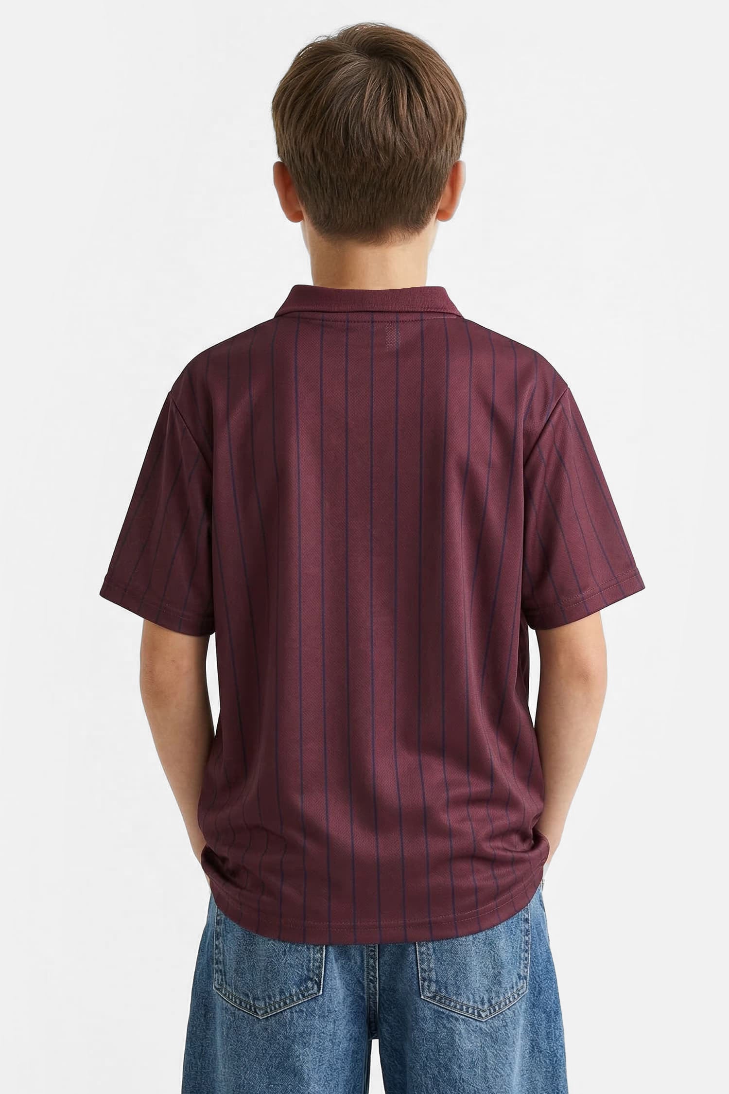 Mesh T-Shirt - Bordeaux