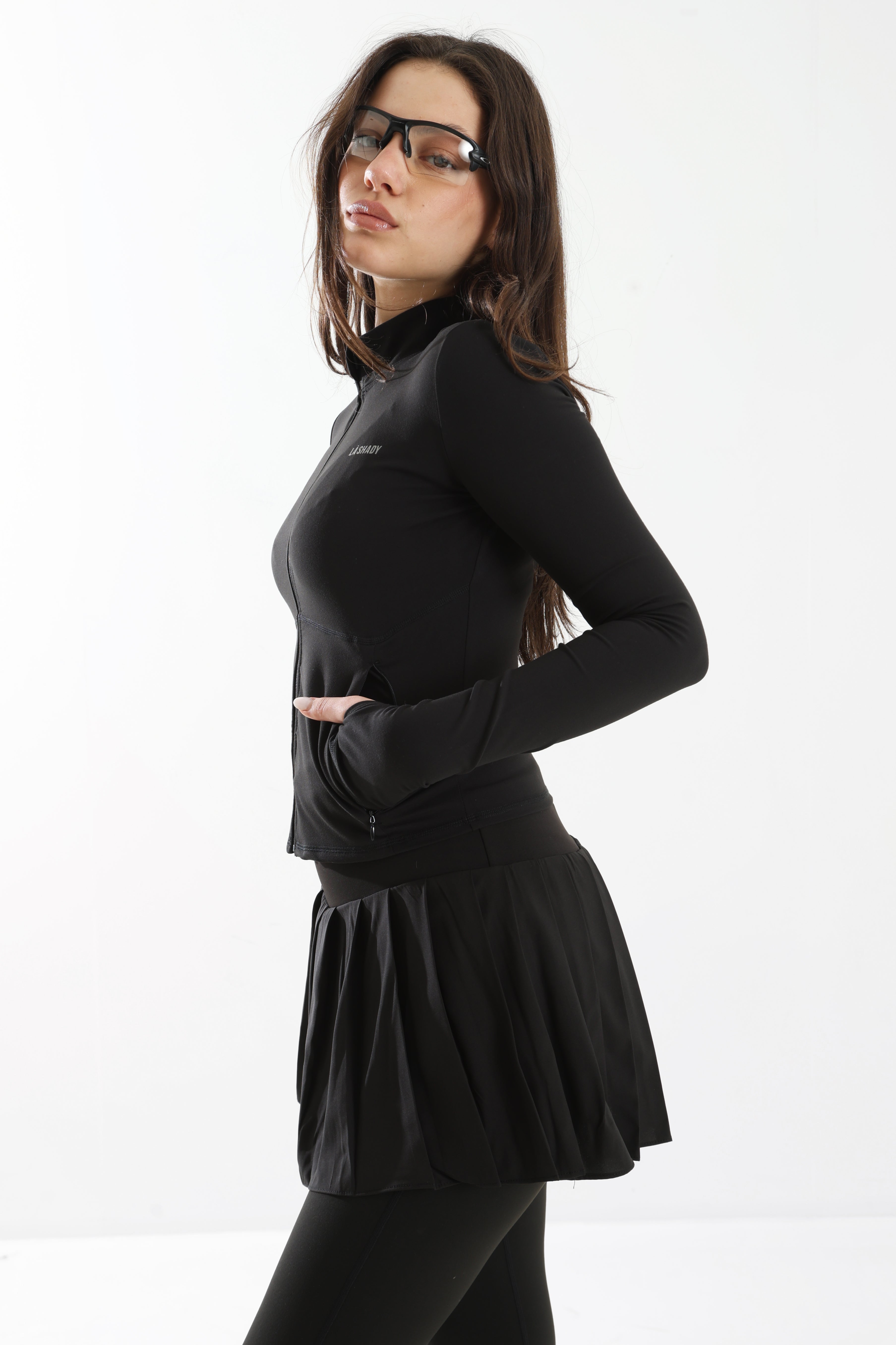 Tracksuit jacket - Black