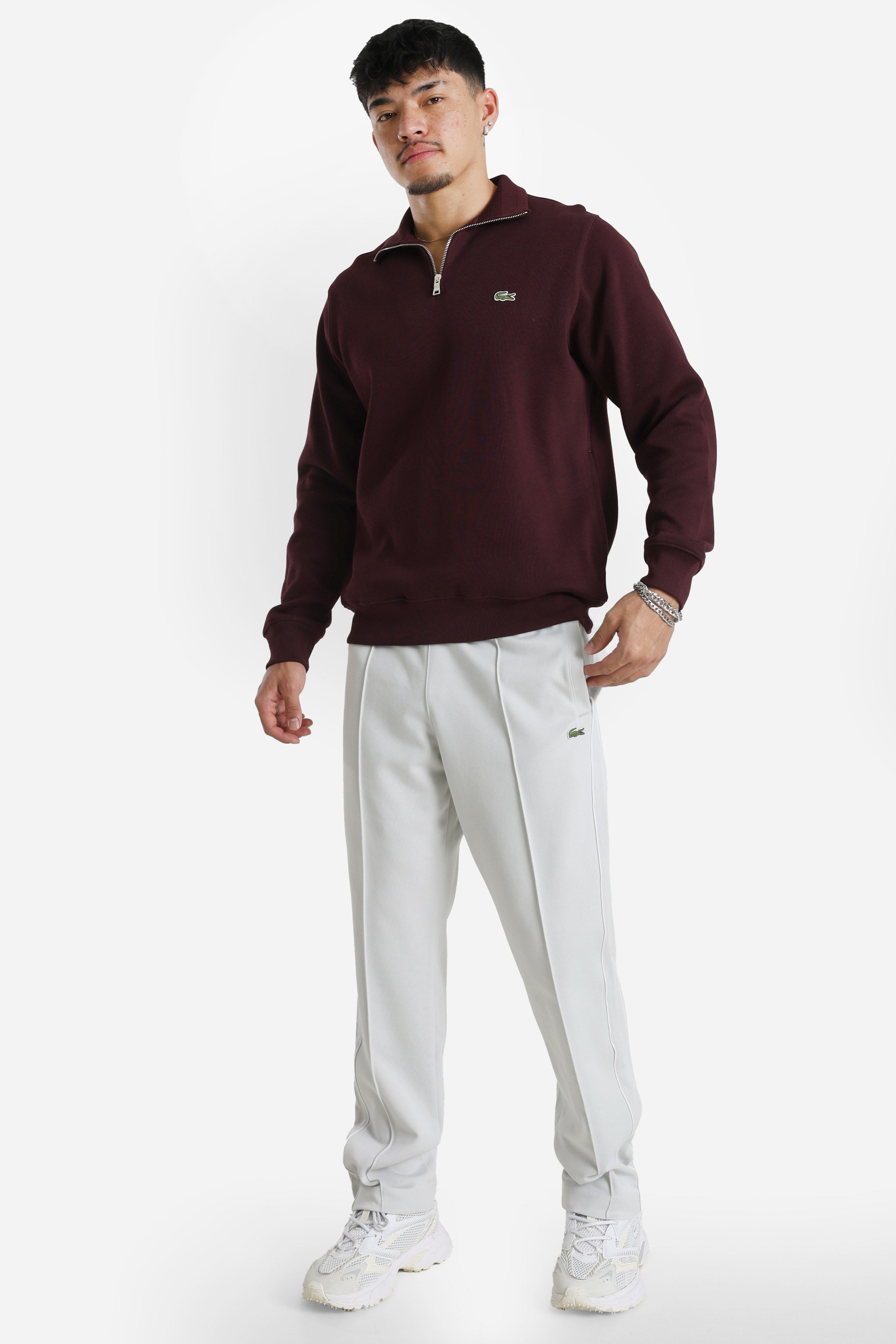 Ribbed knit sweater - Oxalis