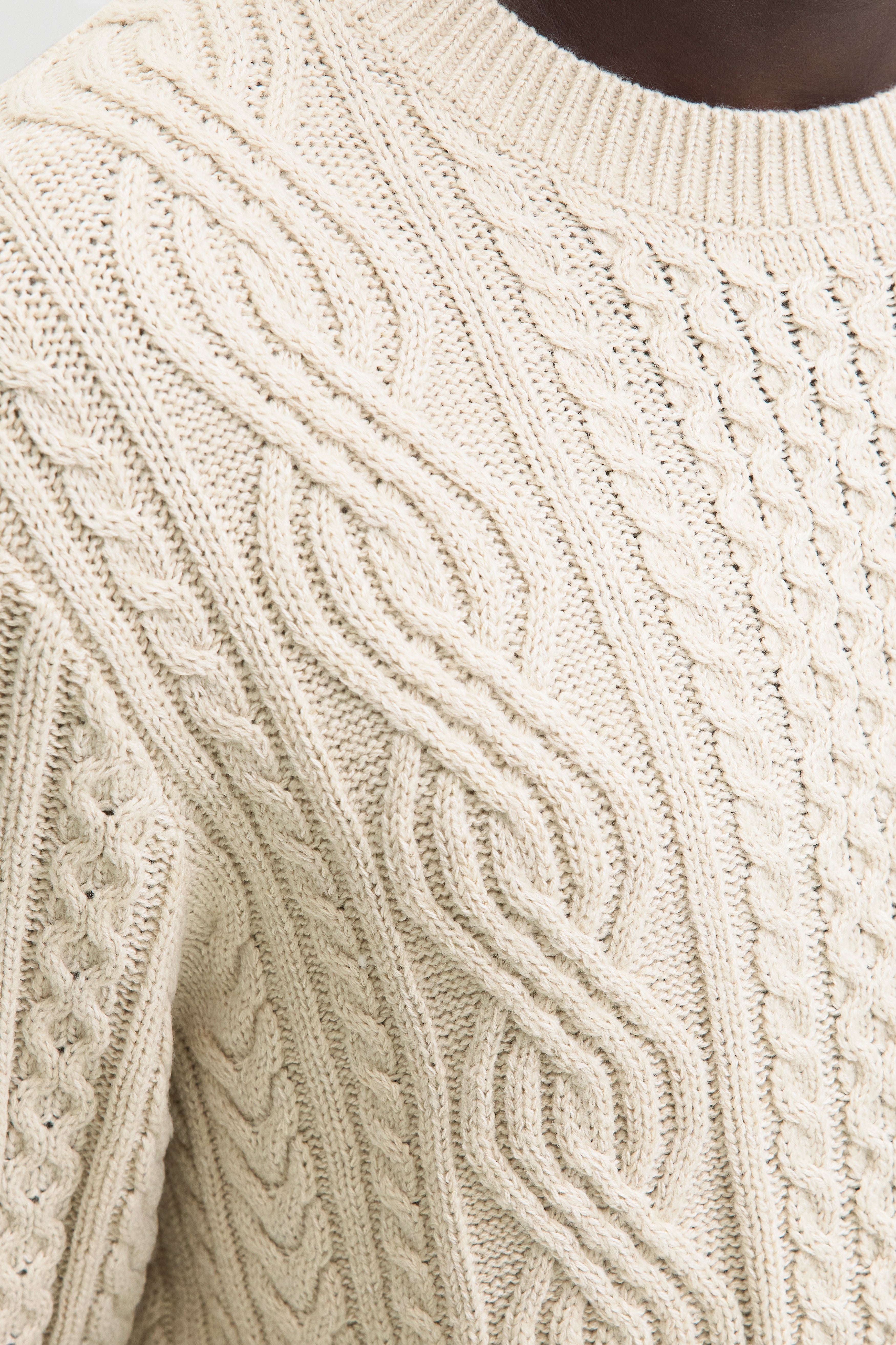 JPRBLUSEAN Pull en maille - Silver Lining Melange