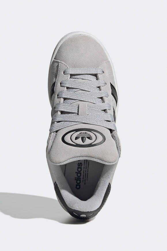 Campus 00s Sneaker - Grey Two + Metallic Silver + Core Black