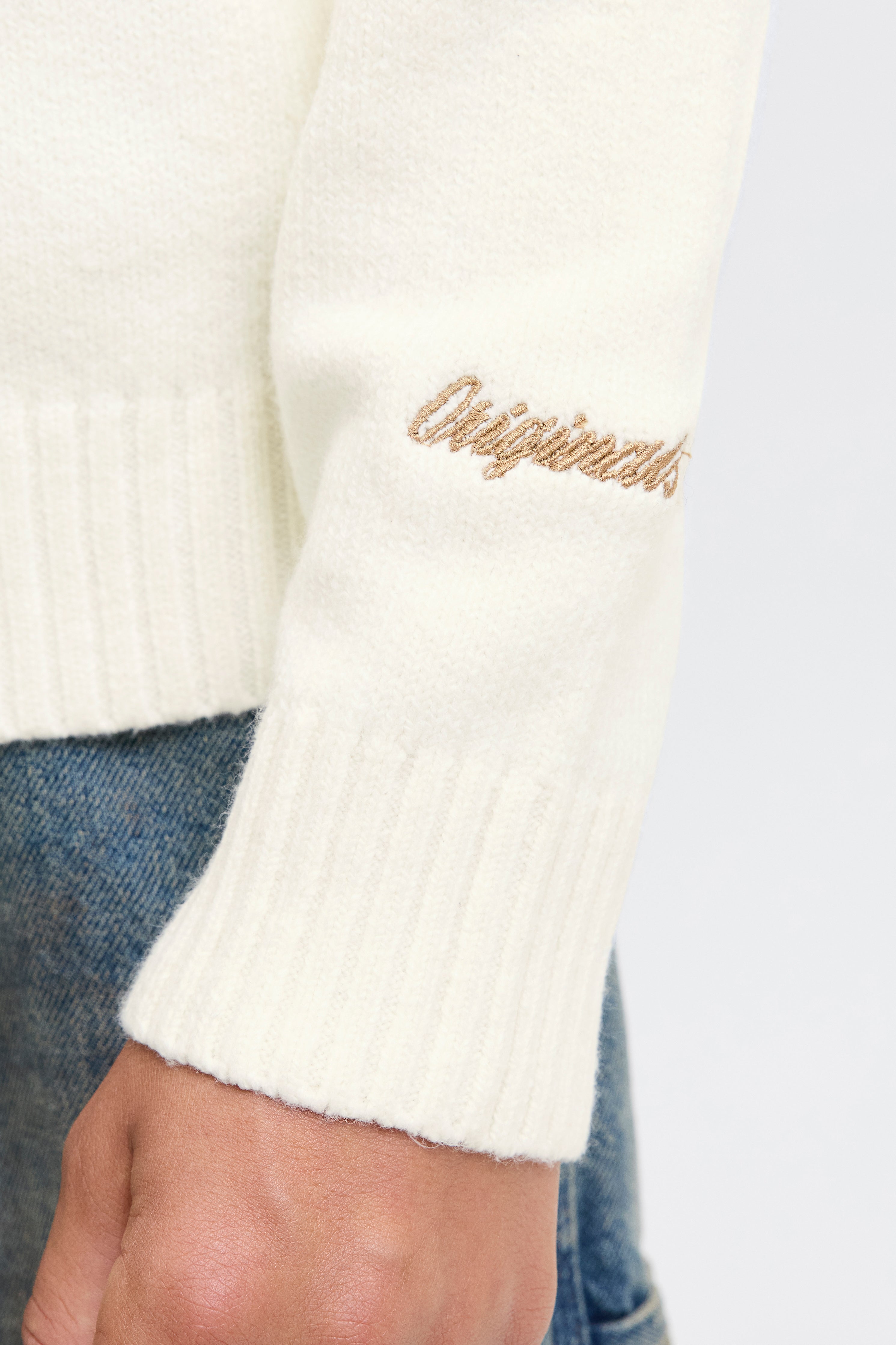 JORNORREBRO Pull en maille - Sea Salt