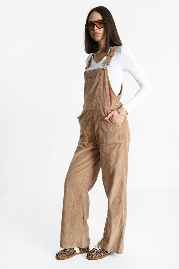 Corduroy dungarees - Woodsmoke