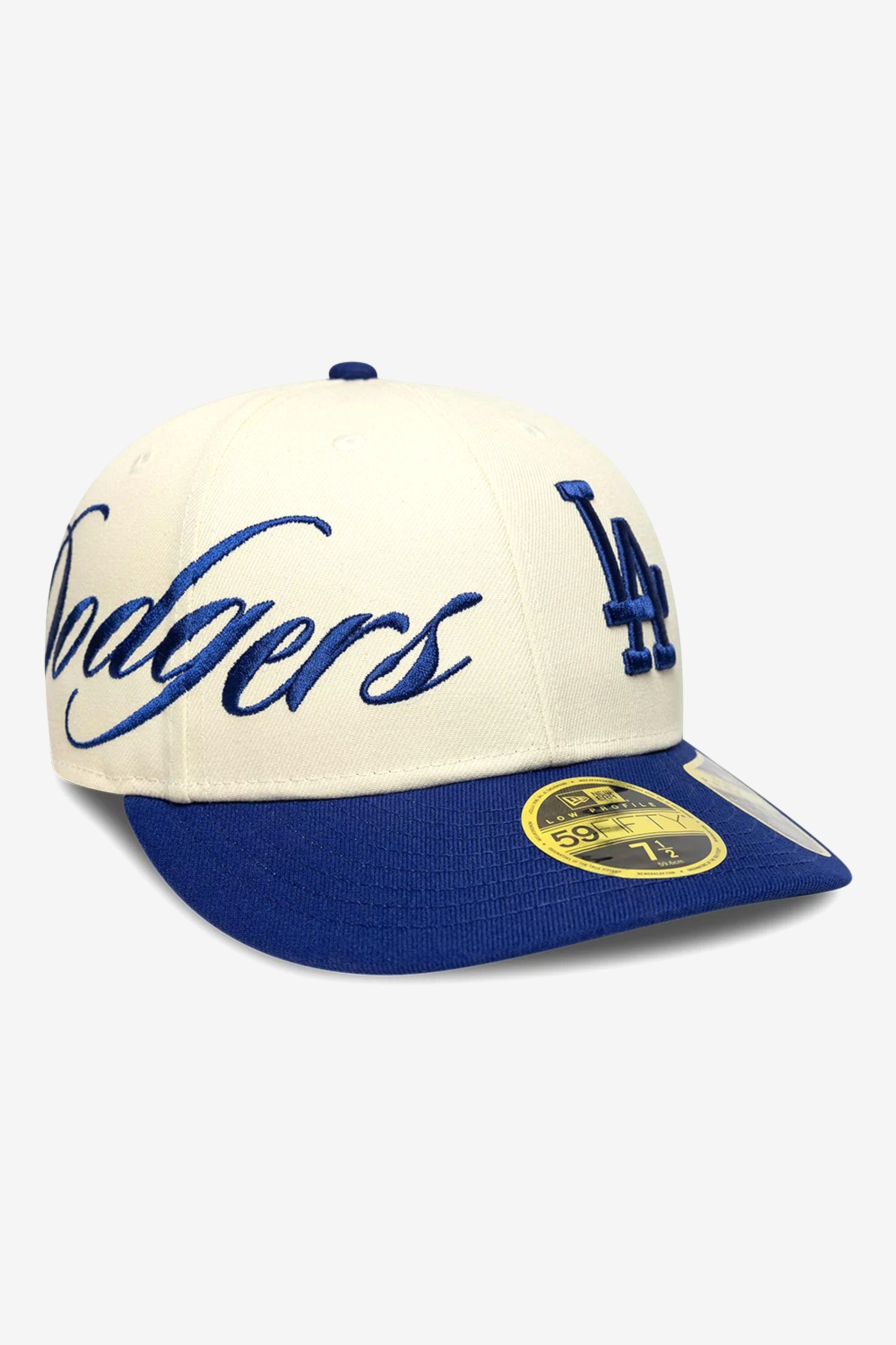 Casquette 59fifty - Light Beige + Royal