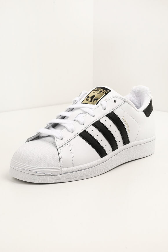 Sneaker Superstar - Colore bianco + nero + oro