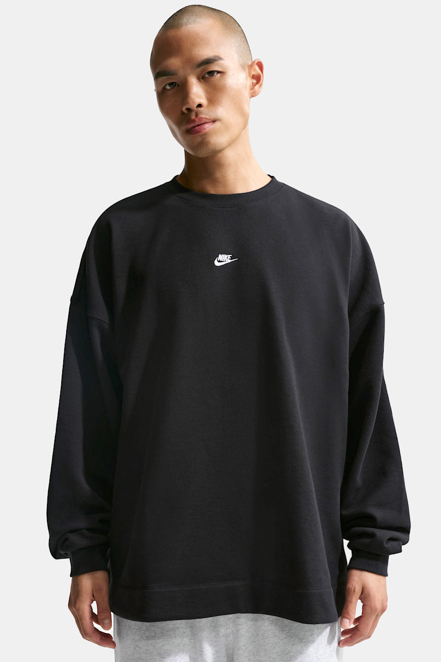 Sportswear Club Oversize Sweatshirt - Black