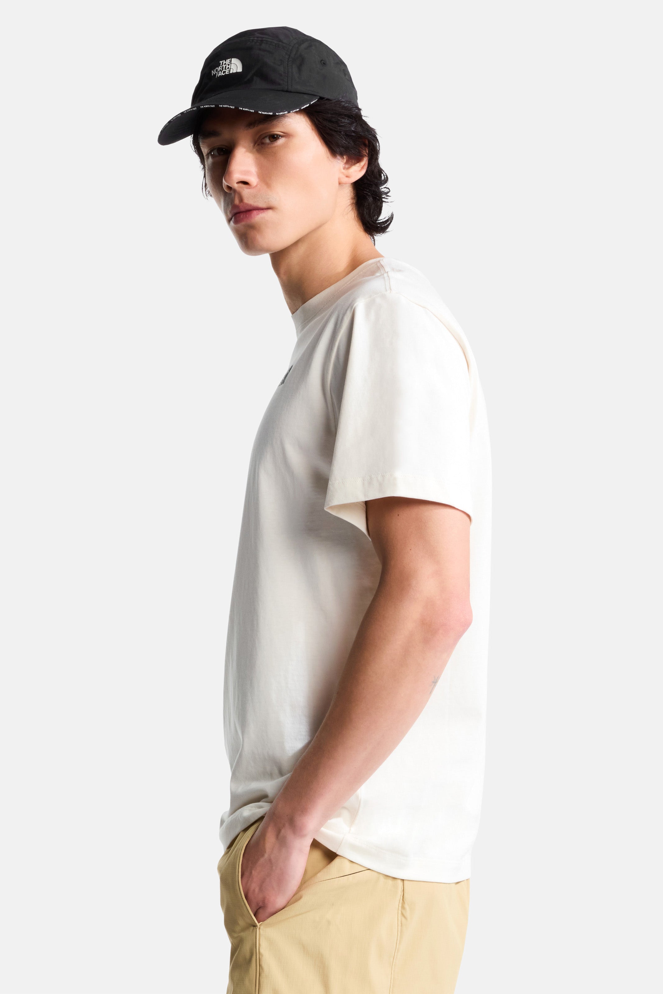 T-shirt Retro Earth - White Dune