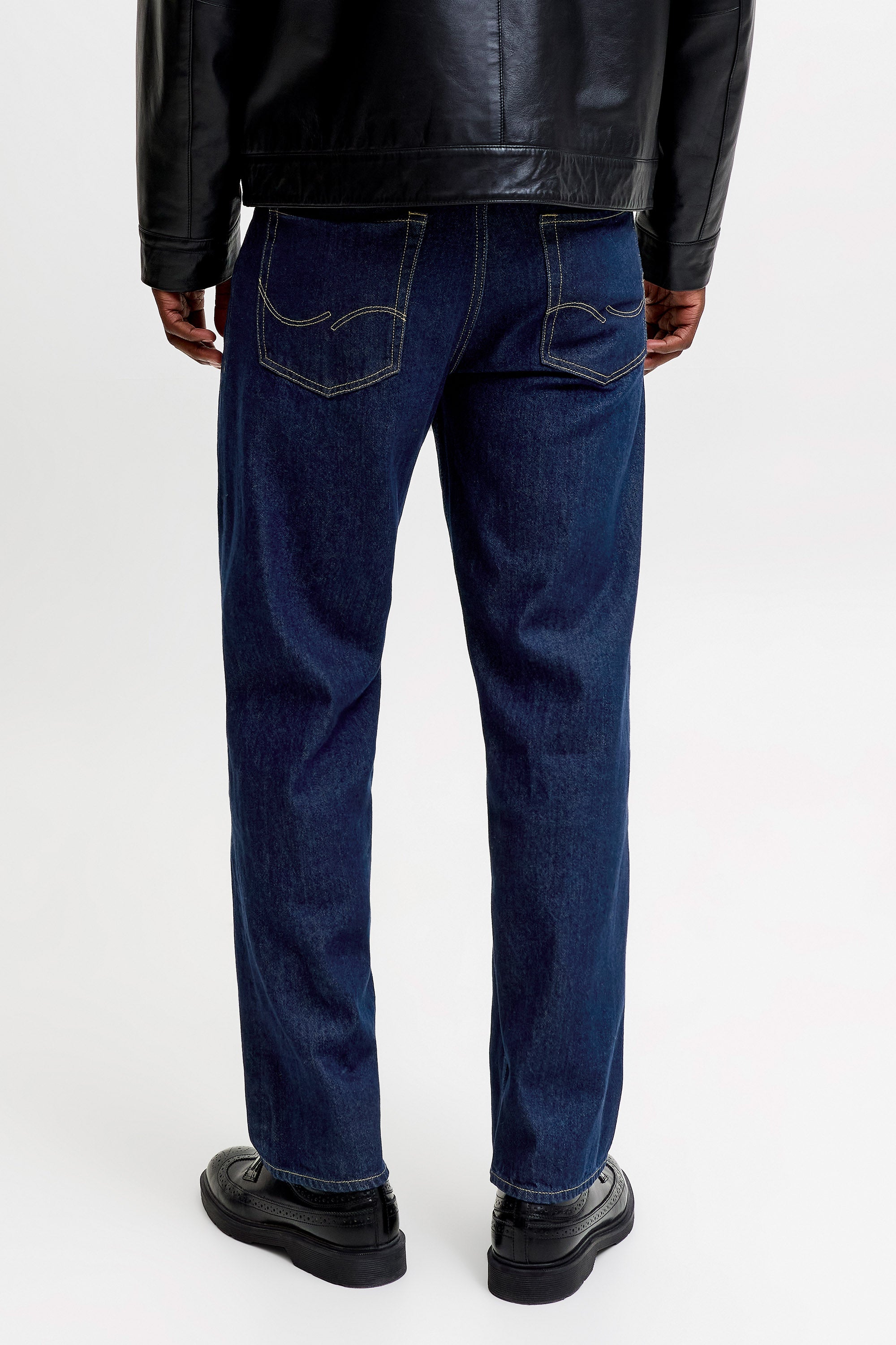 Jeans JJIEDDIE, vestibilità loose, lunghezza 32 - Blue Denim