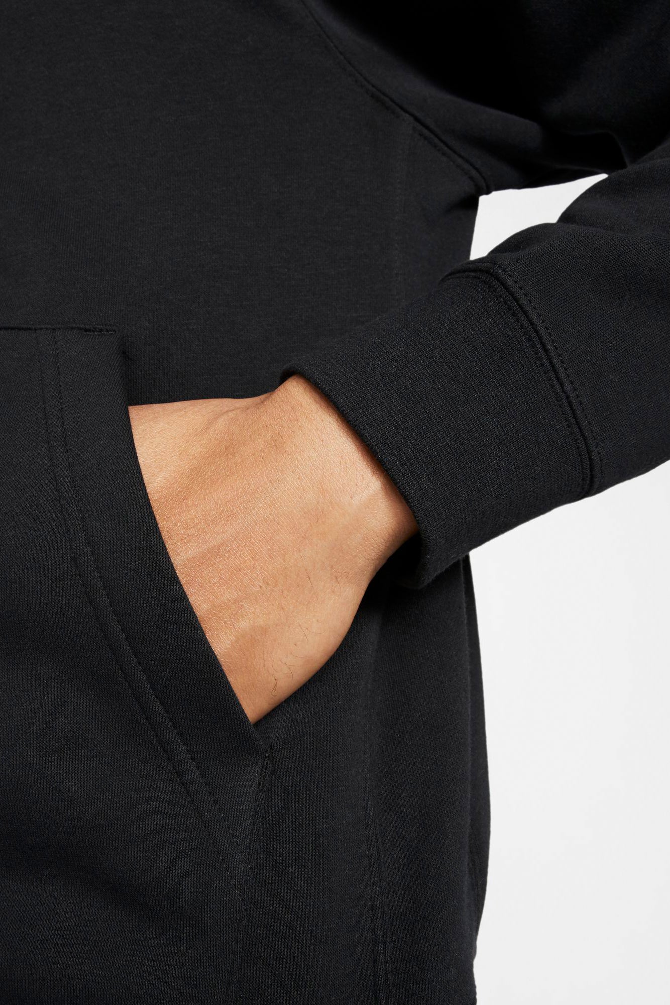 Sportswear Club Kapuzensweatjacke - Black