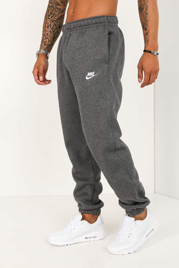 Sportswear Club Pantalon en polaire - Gris foncé Heather