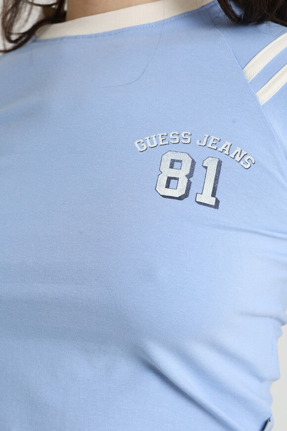 Maglietta con crop - Fresh Zendy Blue