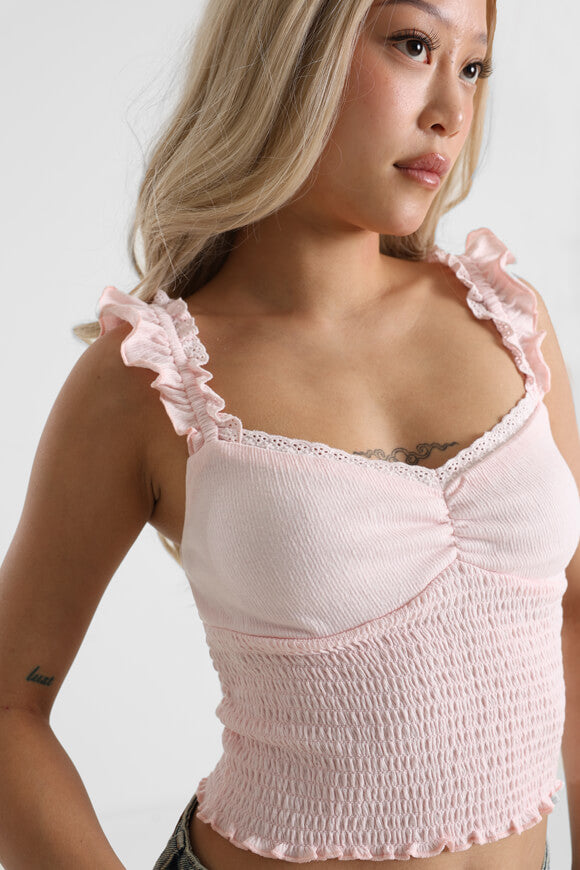 Crop Top - Rosa chiaro