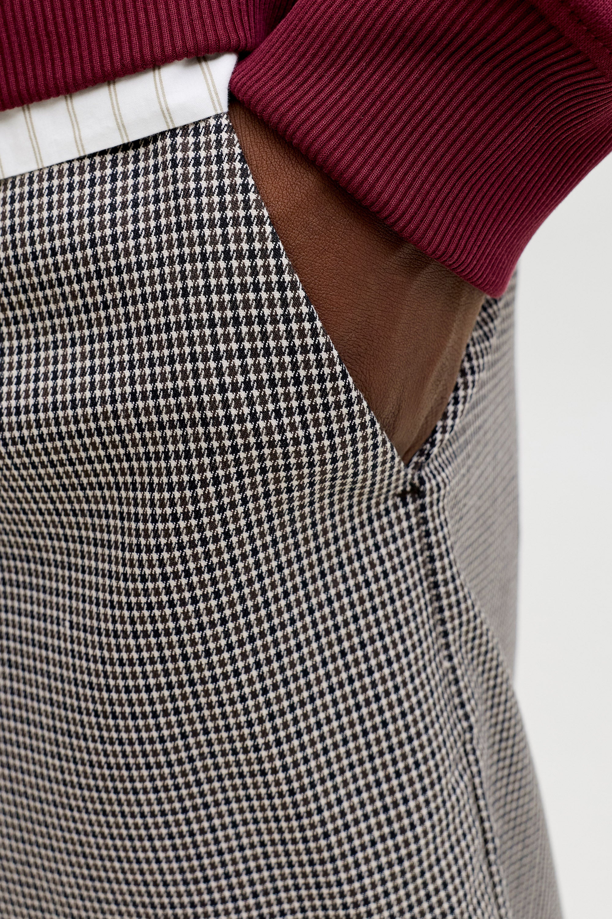 JPSTOWEN bermuda chino - Crocodile + Houndstoot