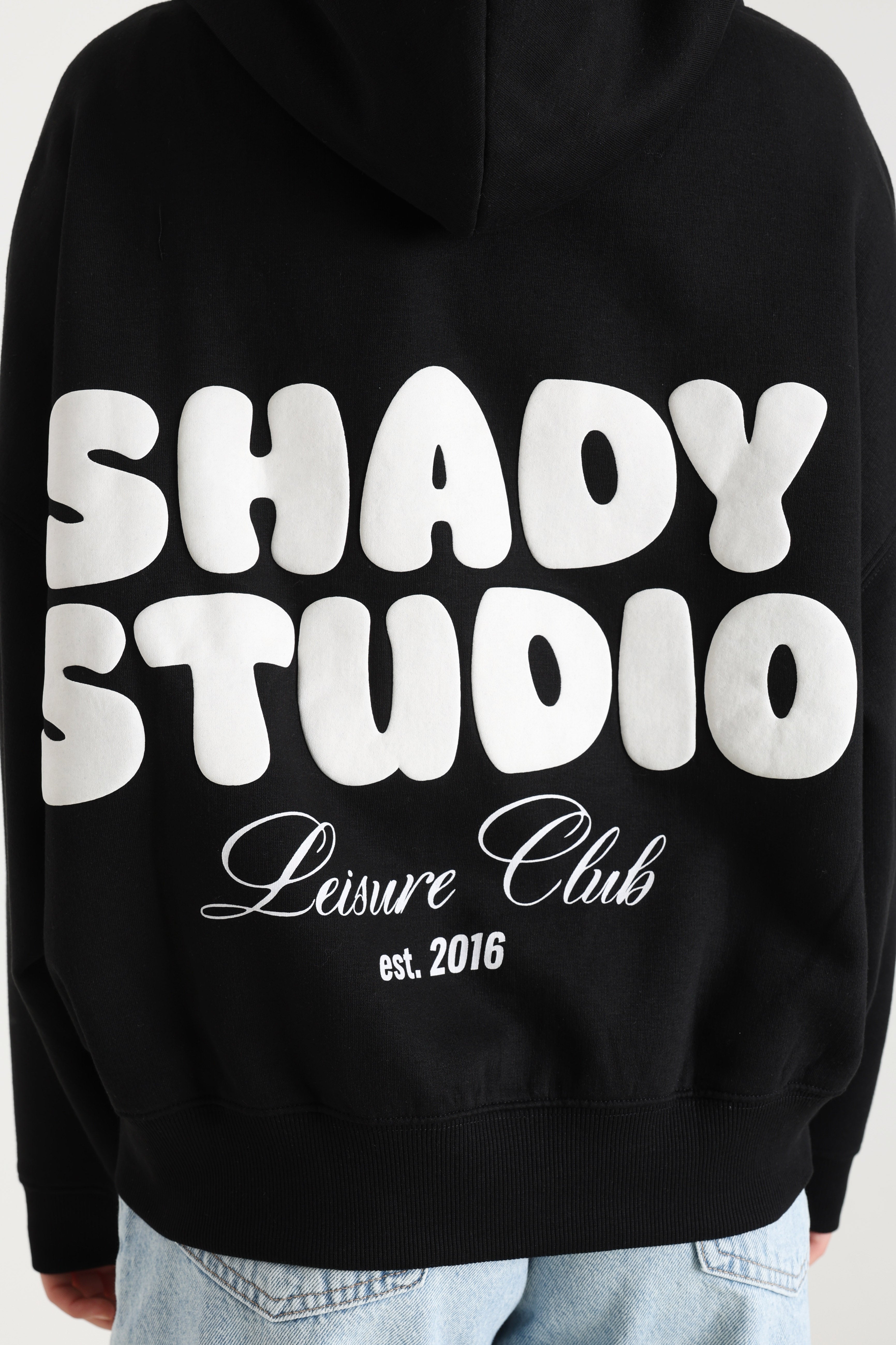 Kapuzensweatjacke - Schwarz