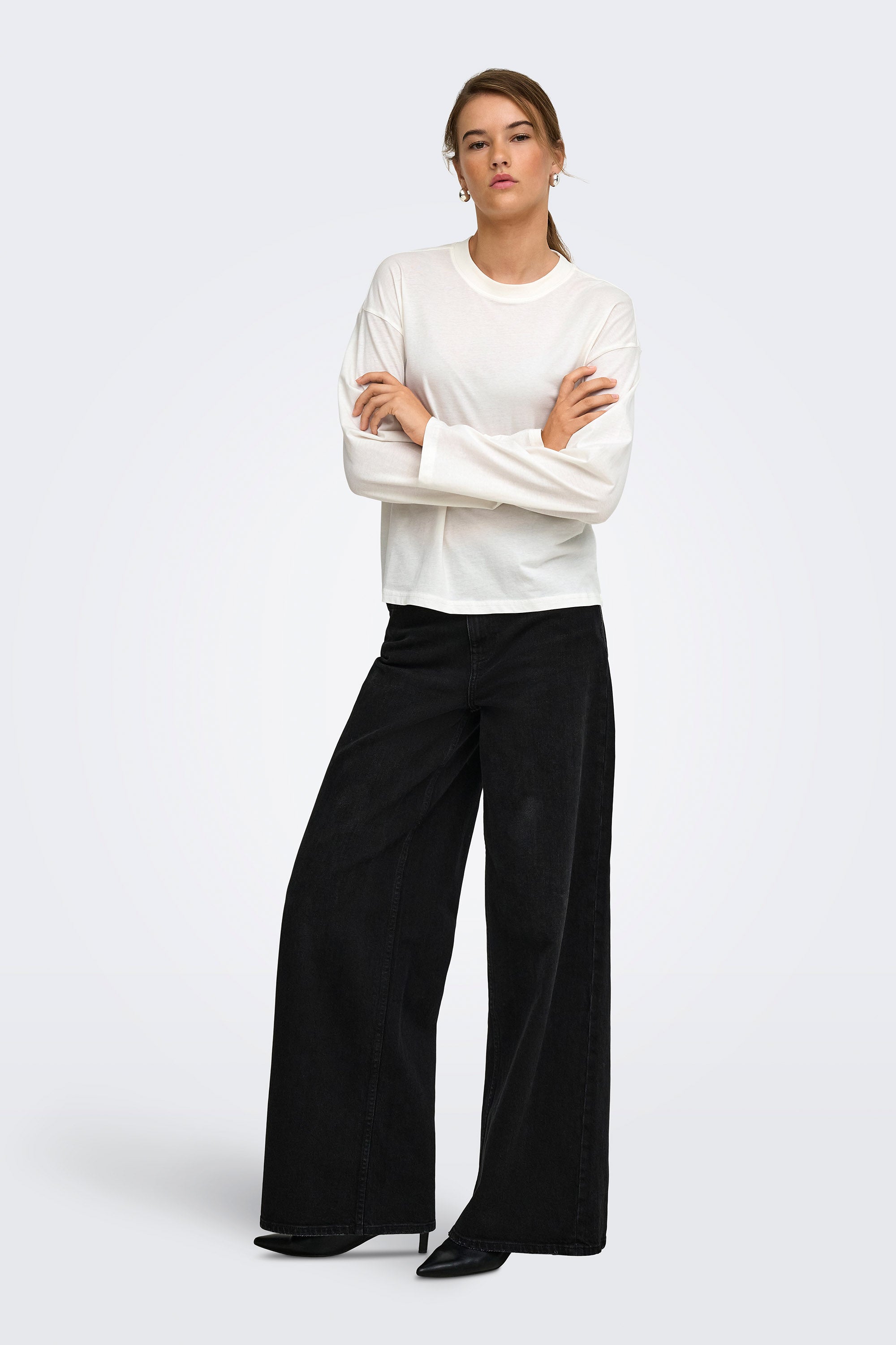 Camicia ONLHAPPY a maniche lunghe - Cloud Dancer
