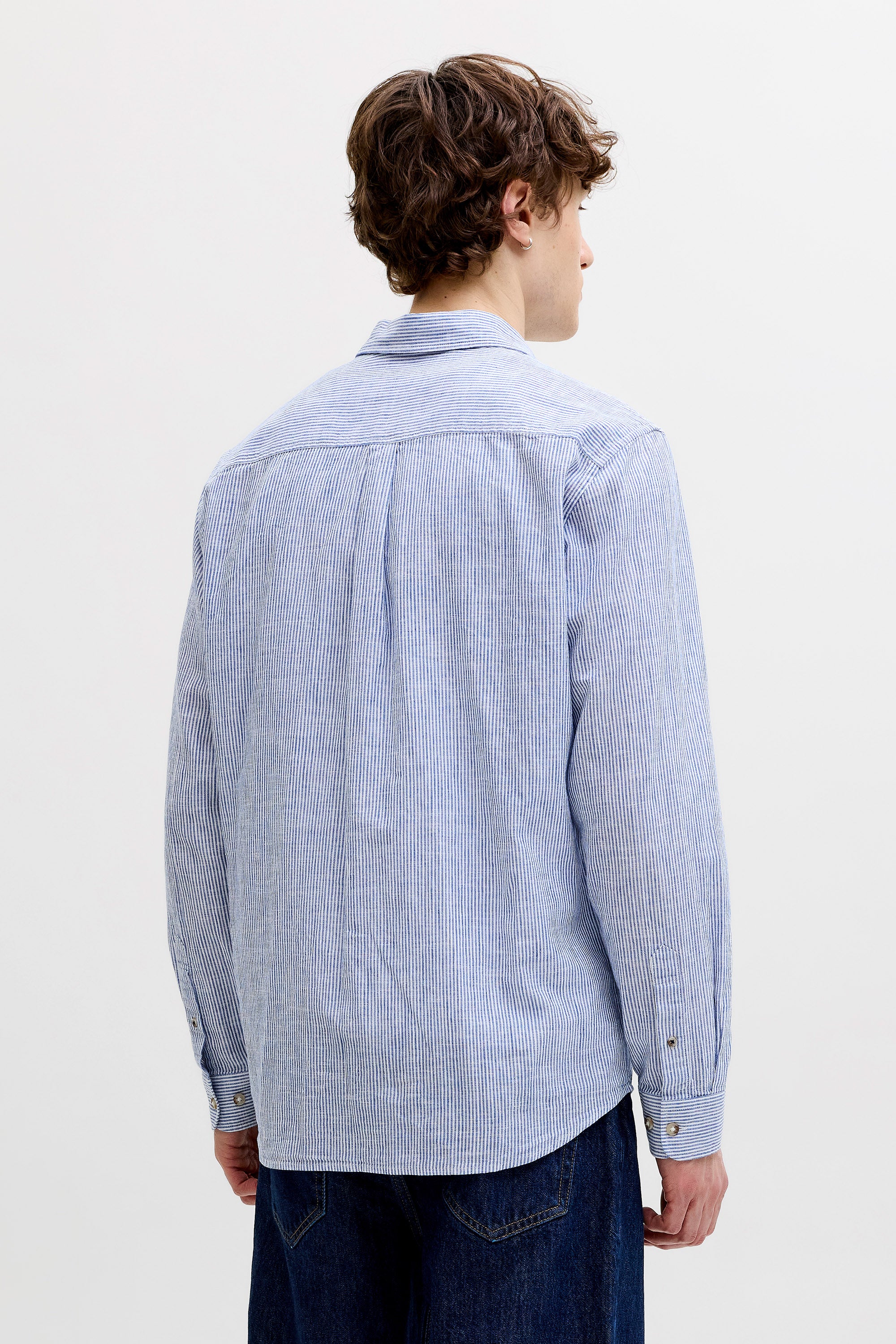 JJESUMMER Leinenhemd - Infinity