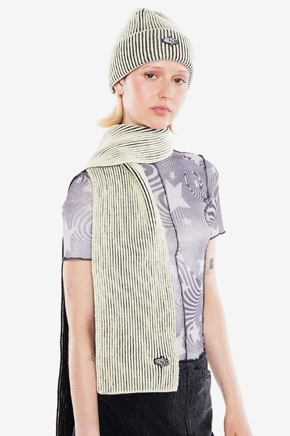 Bonnet - Light Yellow + Black
