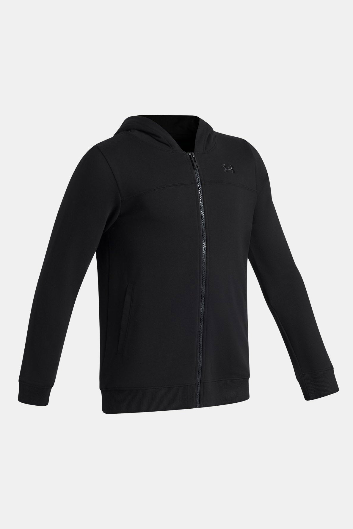 Felpa con zip - Black